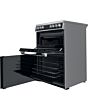 Hotpoint HDM67V8D2CX/UK Electric Double Cooker - Inox