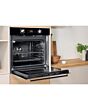 Indesit IFW 6340 BL UK Electric Single Built-In Oven - Black
