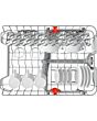 Hotpoint HSFE 1B19 S UK N Slimline 45cm Dishwasher - Silver
