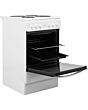 Indesit 50cm Electric Cooker - White - IS5E4KHW