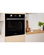 Indesit IFW 6340 BL UK Electric Single Built-In Oven - Black