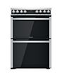 Hotpoint HDM67V8D2CX/UK Electric Double Cooker - Inox