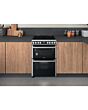 Hotpoint HDM67V8D2CX/UK Electric Double Cooker - Inox