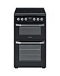 Hotpoint HD5V93CCB/UK Electric Freestanding 50cm Double Cooker - Black