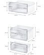 Bosch KIV87NSE0G, Built-in fridge-freezer with freezer at bottom