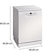 Bosch SMS2HVW67G, Free-standing dishwasher