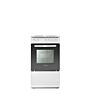 Montpellier MSE46W 50cm Electric Cooker in White