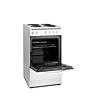 Montpellier MSE46W 50cm Electric Cooker in White