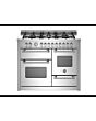 Bertazzoni MAS116L3EXC Master 110cm Range Cooker XG Oven Dual Fuel Stainless Steel