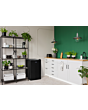 Iceking RL114BK Undercounter Larder Fridge in Black