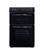 Statesman 50cm Double Oven Electric Cooker - Black - EDC50B 