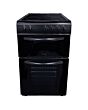 Statesman 50cm Double Oven Electric Cooker - Black - EDC50B 