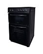 Statesman 50cm Double Oven Electric Cooker - Black - EDC50B 