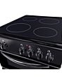 Statesman 50cm Double Oven Electric Cooker - Black - EDC50B 