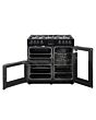 Belling Cookcentre 90DFT B 90cm Dual Fuel Range Cooker