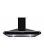 CDA ECR90BL 90cm Traditional Chimney Extractor