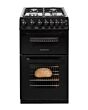 NordMende CTG52LPGBK 50cm Twin Cavity LPG Gas Cooker