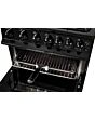 NordMende CTG52LPGBK 50cm Twin Cavity LPG Gas Cooker