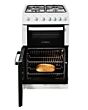 NordMende CTG52LPGWH 50cm Twin Cavity LPG Gas Cooker