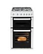 NordMende CTG52LPGWH 50cm Twin Cavity LPG Gas Cooker