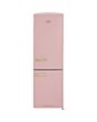 CDA  60cm Retro Frost Free Fridge Freezer - Pink - FLORENCE-TEA ROSE
