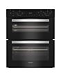 Hotpoint Double Under Oven - Black - DUH10DB