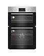Indesit Double Up Oven - Stainless Steel - DII10DIX