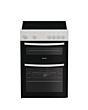Indesit ITE6VMW 60cm (2D-TC) Electric Cooker