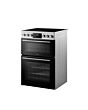 Midea MFO24EME4R118-SS 60cm Double Oven Cooker - Stainless Steel