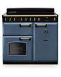 Rangemaster Classic Deluxe 100cm Induction Range Cooker - CLDL100EIPSTB/AB1 - Stone Blue