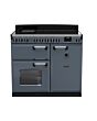 Rangemaster 100cm Classic Deluxe Induction Range Cooker - CLDL100EIPSTB/CM1 - Stone Blue
