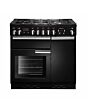 Rangemaster Professional Plus 90cm Dual Fuel Range Cooker - Black - PROP90DFFGB/C