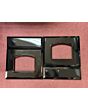Rangemaster 110cm Classic Replacement Door Skins x4 - Black