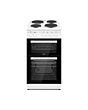 Solt 50cm Twin Cavity Electric Cooker - White - STCC50WH