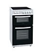 Statesman 50cm Double Oven Electric Cooker - White - EDC50W