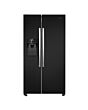 Teknix American Frost Free Fridge Freezer - Ice and Water Plumber - Black Steel - THSBS1791PLUBIX