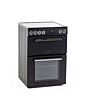 Tesla 60cm Double Oven Electric Cooker - Black - TMRC60B