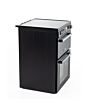 Tesla 60cm Double Oven Electric Cooker - Black - TMRC60B