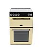 Tesla 60cm Double Oven Electric Cooker - Cream - TMRC60C