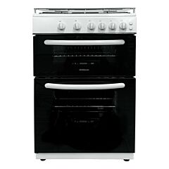 Statesman GDL60W 60cm Double Oven Gas Lidded Cooker