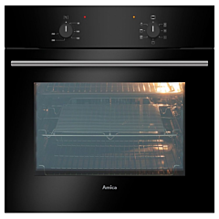 Amica Built In Single Oven - Black - ASC200BL