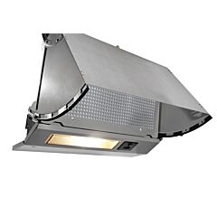 Candy 60cm Pull Integrated Hood - Silver - CBP612/4GR