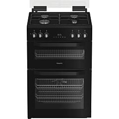 Hotpoint HDD6GDC2B1 60cm (2D-DO) Dual Fuel Cooker