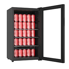 Ice King IKBEV85BK Drinks Fridge 48 X 87Cm 110Can Capacity