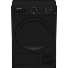 Indesit 8kg Condenser Tumble Dryer - Black - CYDC82BBGLUK