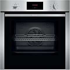Neff Single Oven (Hide and Slide) - Stainless Steel - B3CCC0ANOB