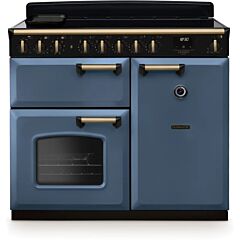 Rangemaster Classic Deluxe 100cm Induction Range Cooker - CLDL100EIPSTB/AB1 - Stone Blue