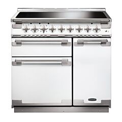 Rangemaster Elise 90cm Induction Range Cooker - ELS90EIWH - White