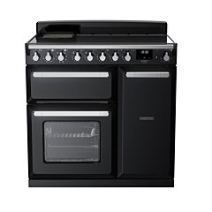 Rangemaster Estel Deluxe 90cm Induction Range Cooker - ESDL90EIPGBLCM1 - Black