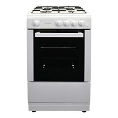 Statesman 50cm Gas Cooker - White - Studio2 